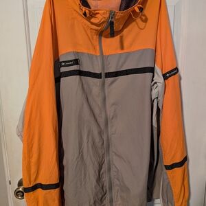 Columbia Men's Vintage Windbreaker Packable Jacket Size XL
